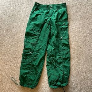 BDG Green Parachute Pants